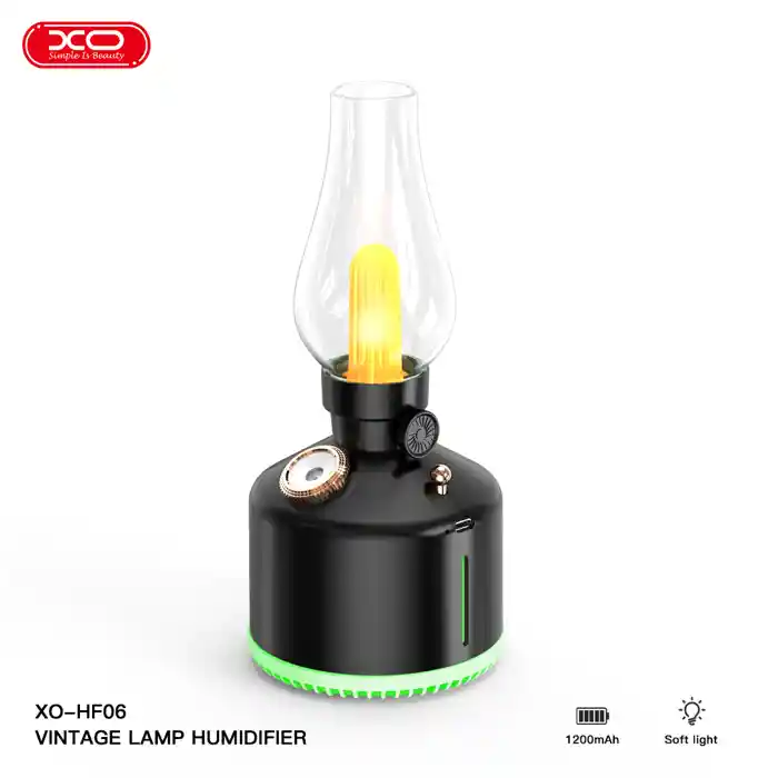 XO-HF06 Kerosene Lamp Colorful-styles Atmosphere Night Lamp Humidification Spray